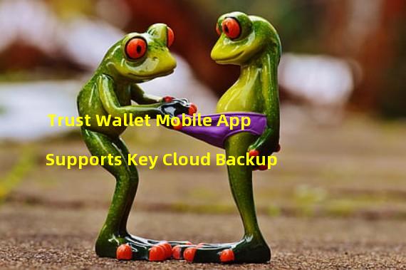 Trust Wallet Mobile App Supports Key Cloud Backup