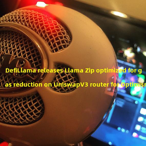 DefiLlama releases Llama Zip optimized for gas reduction on UniswapV3 router for Optimism