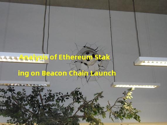 Analysis of Ethereum Staking on Beacon Chain Launch