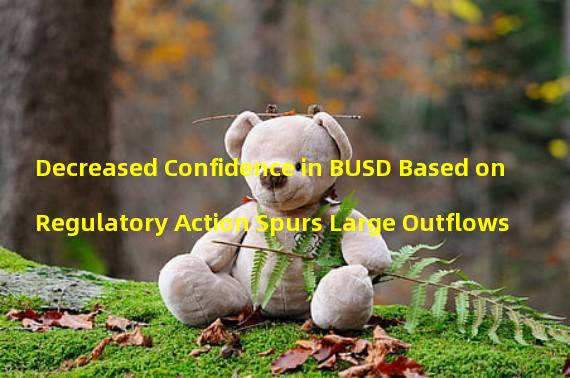 Decreased Confidence in BUSD Based on Regulatory Action Spurs Large Outflows 