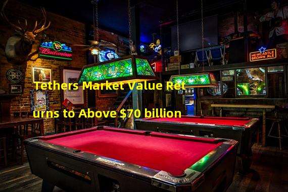 Tethers Market Value Returns to Above $70 billion