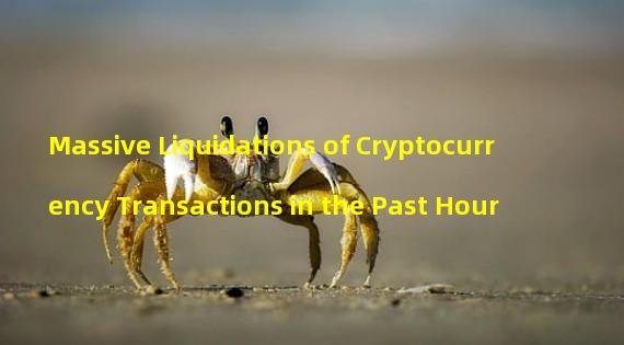 Massive Liquidations of Cryptocurrency Transactions in the Past Hour