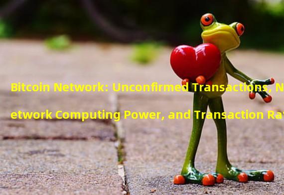 Bitcoin Network: Unconfirmed Transactions, Network Computing Power, and Transaction Rate