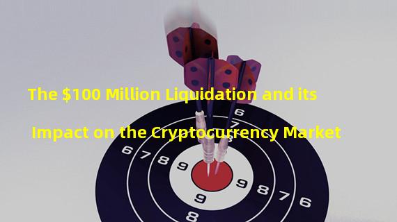 The $100 Million Liquidation and its Impact on the Cryptocurrency Market