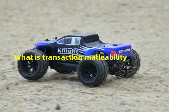 What is transaction malleability