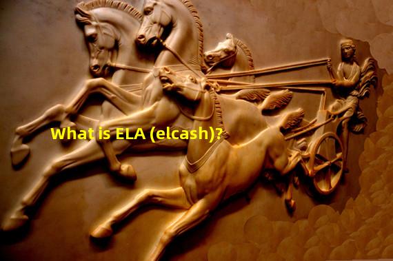 What is ELA (elcash)?